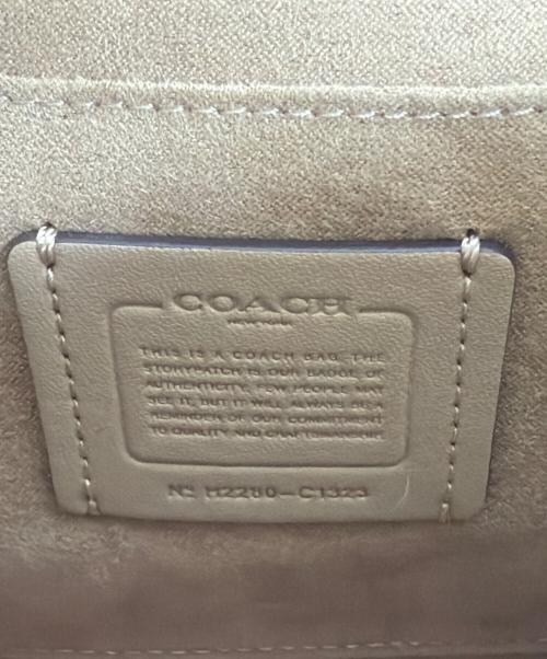 COACH（コーチ）COACH (コーチ) ハンドバッグ ホワイトの古着・服飾アイテム