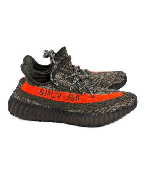 adidas（アディダス）adidas (アディダス) スニーカー グレー×オレンジ サイズ:SIZE 26.5cmの古着・服飾アイテム