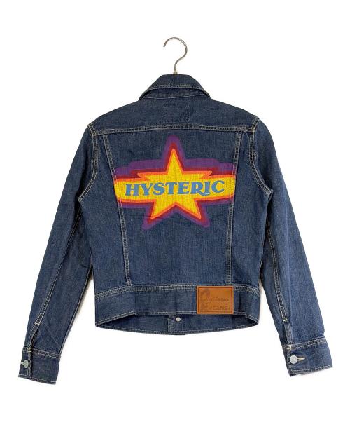 Hysteric Glamour（ヒステリックグラマー）Hysteric Glamour (ヒステリックグラマー) デニムジャケット インディゴ サイズ:SIZE Freeの古着・服飾アイテム