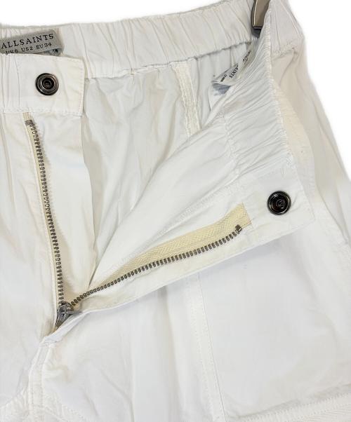 ALL SAINTS（オールセインツ）ALL SAINTS (オールセインツ) カーゴパンツ ホワイト サイズ:UK6(S)の古着・服飾アイテム