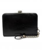 NUMBER (N)INE×JAM HOME MADEナンバーナイン×ジャムホームメイド）の古着「がま口財布」｜ブラック