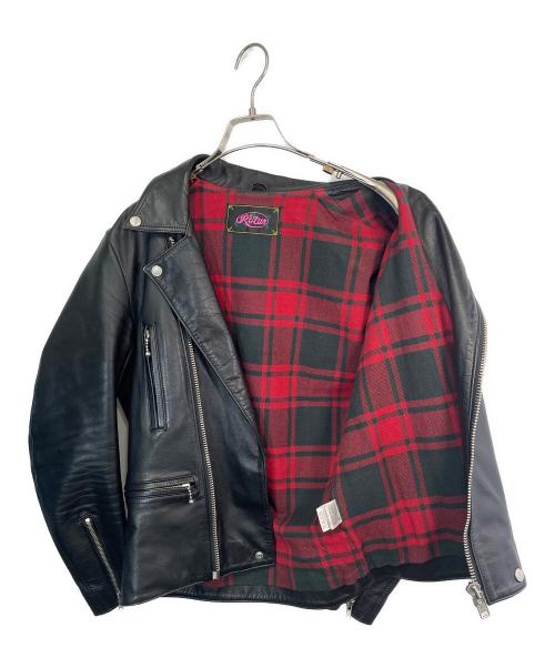 ROTAR（ローター）ROTAR (ローター) ダブルライダースジャケット ブラック サイズ:Mの古着・服飾アイテム