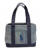 POLO RALPH LAURENポロ・ラルフローレン）の古着「トートバッグ」｜インディゴ
