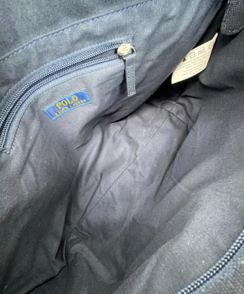 POLO RALPH LAUREN（ポロ・ラルフローレン）POLO RALPH LAUREN (ポロ・ラルフローレン) トートバッグ インディゴの古着・服飾アイテム