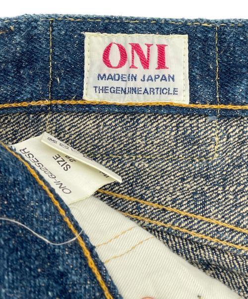 ONI DENIM（オニデニム）ONI DENIM (オニデニム) リラックステーパードジーンズ インディゴ サイズ:SIZE 73.5cm (W29)の古着・服飾アイテム