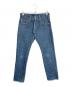 ONI DENIM（オニデニム）の古着「リラックステーパードジーンズ」｜インディゴ