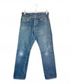 ONI DENIMオニデニム）の古着「シークレットスーパーラフジーンズ」｜インディゴ