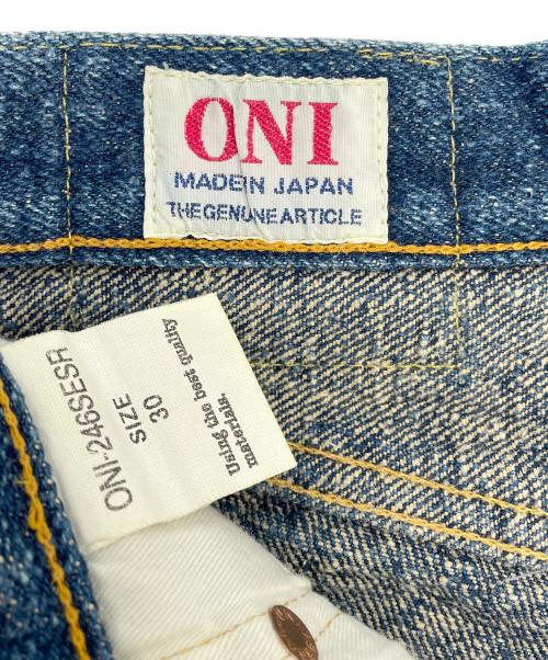 ONI DENIM（オニデニム）ONI DENIM (オニデニム) シークレットスーパーラフジーンズ インディゴ サイズ:SIZE 76cm (W30)の古着・服飾アイテム