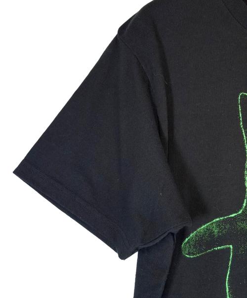 Hysteric Glamour（ヒステリックグラマー）Hysteric Glamour (ヒステリックグラマー) プリントTシャツ ブラック サイズ:SIZE Mの古着・服飾アイテム
