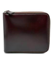arts&crafts（アーツアンドクラフツ）の古着「ROUND ZIP BILLFOLD WALLET」｜ブラウン