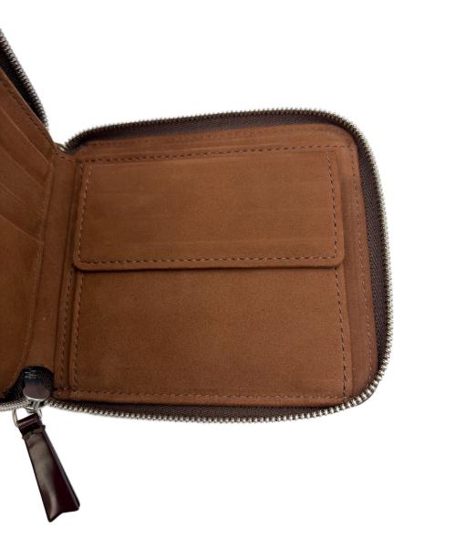 arts&crafts（アーツアンドクラフツ）ARTS&CRAFTS (アーツアンドクラフツ) ROUND ZIP BILLFOLD WALLET ブラウンの古着・服飾アイテム