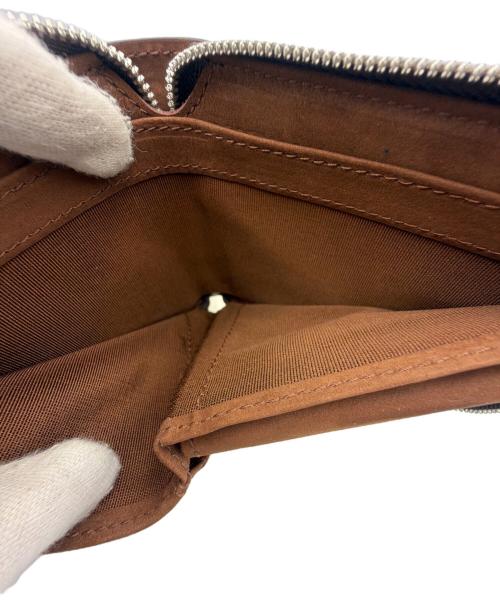 arts&crafts（アーツアンドクラフツ）ARTS&CRAFTS (アーツアンドクラフツ) ROUND ZIP BILLFOLD WALLET ブラウンの古着・服飾アイテム