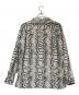 WACKO MARIA (ワコマリア) PYTHON HAWAIIAN SHIRT/ ホワイト×ブラック サイズ:SIZE L：20000円