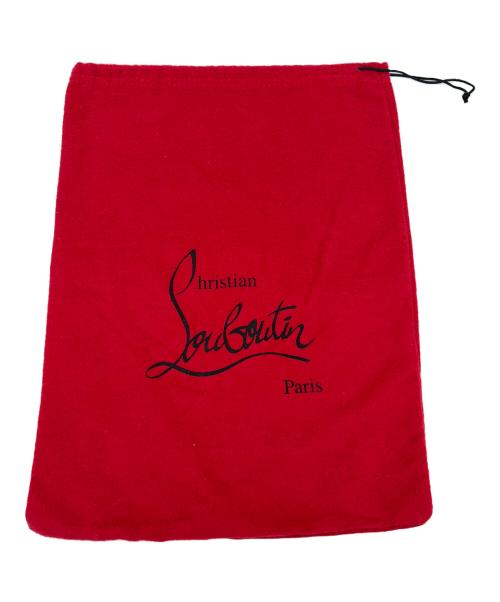 Christian Louboutin（クリスチャン・ルブタン）Christian Louboutin (クリスチャン・ルブタン) エナメルローファー ブラック サイズ:SIZE 40(25cm）の古着・服飾アイテム