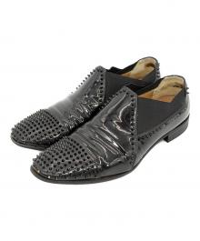 Christian Louboutin（クリスチャン・ルブタン）の古着「シューズ/DAVID THE GREAT FLAT PATENT/デヴィッド・ザ・グレート・フラット・パテント」｜ブラック