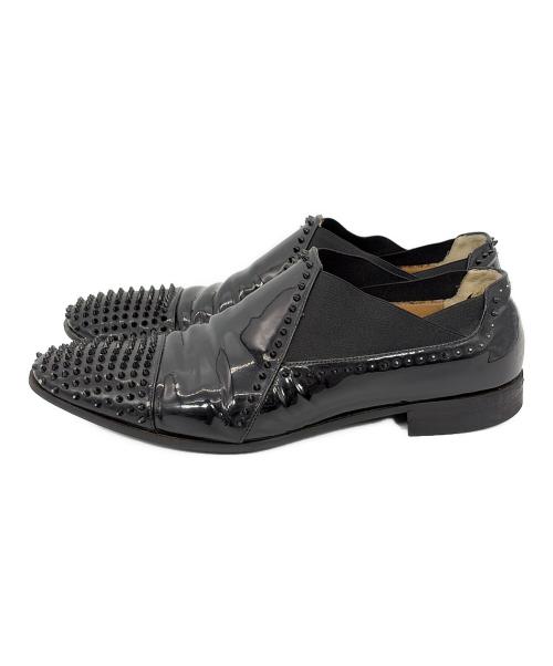 Christian Louboutin（クリスチャン・ルブタン）Christian Louboutin (クリスチャン・ルブタン) シューズ/DAVID THE GREAT FLAT PATENT/デヴィッド・ザ・グレート・フラット・パテント ブラック サイズ:SIZE 40.5（25.5cm）の古着・服飾アイテム