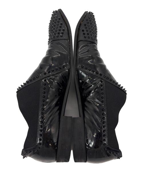 Christian Louboutin（クリスチャン・ルブタン）Christian Louboutin (クリスチャン・ルブタン) シューズ/DAVID THE GREAT FLAT PATENT/デヴィッド・ザ・グレート・フラット・パテント ブラック サイズ:SIZE 40.5（25.5cm）の古着・服飾アイテム