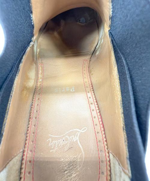 Christian Louboutin（クリスチャン・ルブタン）Christian Louboutin (クリスチャン・ルブタン) シューズ/DAVID THE GREAT FLAT PATENT/デヴィッド・ザ・グレート・フラット・パテント ブラック サイズ:SIZE 40.5（25.5cm）の古着・服飾アイテム