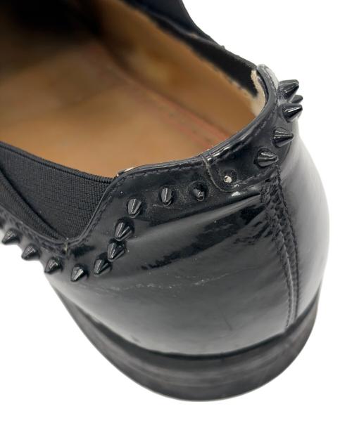 Christian Louboutin（クリスチャン・ルブタン）Christian Louboutin (クリスチャン・ルブタン) シューズ/DAVID THE GREAT FLAT PATENT/デヴィッド・ザ・グレート・フラット・パテント ブラック サイズ:SIZE 40.5（25.5cm）の古着・服飾アイテム