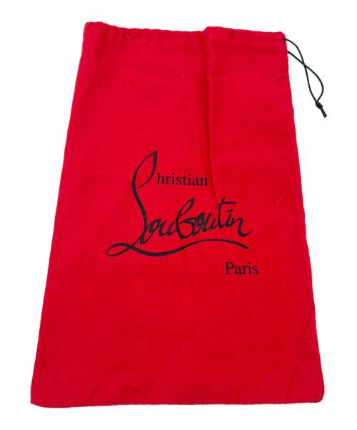 Christian Louboutin（クリスチャン・ルブタン）Christian Louboutin (クリスチャン・ルブタン) シューズ/DAVID THE GREAT FLAT PATENT/デヴィッド・ザ・グレート・フラット・パテント ブラック サイズ:SIZE 40.5（25.5cm）の古着・服飾アイテム