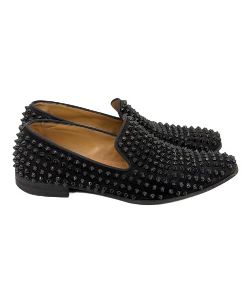 Christian Louboutin（クリスチャン・ルブタン）Christian Louboutin (クリスチャン・ルブタン) シューズ/ROLLERBOY SPIKES/ローラーボーイ スパイク ブラック サイズ:SIZE 40.5（25.5cm）の古着・服飾アイテム