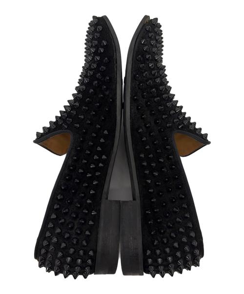 Christian Louboutin（クリスチャン・ルブタン）Christian Louboutin (クリスチャン・ルブタン) シューズ/ROLLERBOY SPIKES/ローラーボーイ スパイク ブラック サイズ:SIZE 40.5（25.5cm）の古着・服飾アイテム