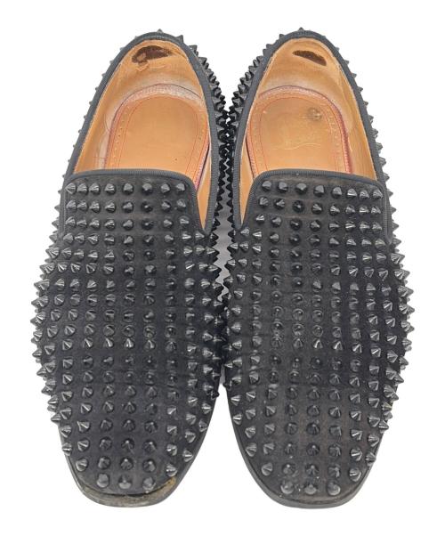 Christian Louboutin（クリスチャン・ルブタン）Christian Louboutin (クリスチャン・ルブタン) シューズ/ROLLERBOY SPIKES/ローラーボーイ スパイク ブラック サイズ:SIZE 40.5（25.5cm）の古着・服飾アイテム