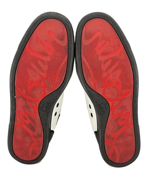 Christian Louboutin（クリスチャン・ルブタン）Christian Louboutin (クリスチャン・ルブタン) ハイカットスニーカー/ルイ・スパイク ホワイト サイズ:SUZE 41.5(28.5cm）の古着・服飾アイテム