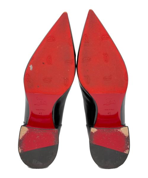 Christian Louboutin（クリスチャン・ルブタン）Christian Louboutin (クリスチャン・ルブタン) ローファー/Aiglon/エグロン ホワイト×ブラック サイズ:SIZE 41（26cm）の古着・服飾アイテム