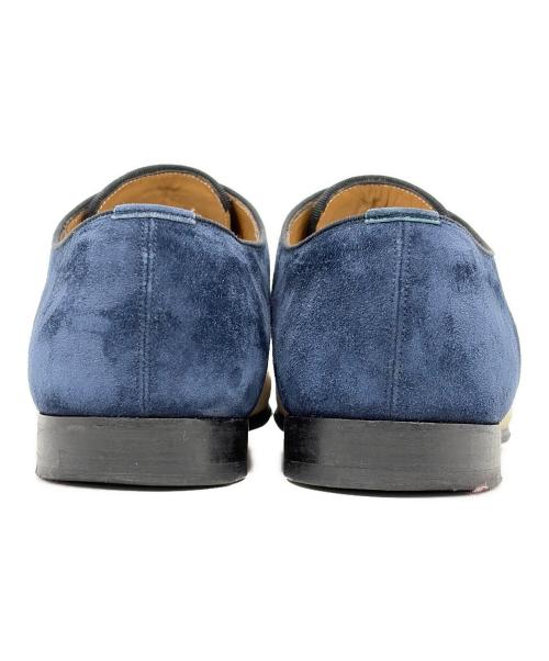 Christian Louboutin（クリスチャン・ルブタン）Christian Louboutin (クリスチャン・ルブタン) シューズ ブラック×アイボリー×ネイビー サイズ:40.5（25.5cm）の古着・服飾アイテム