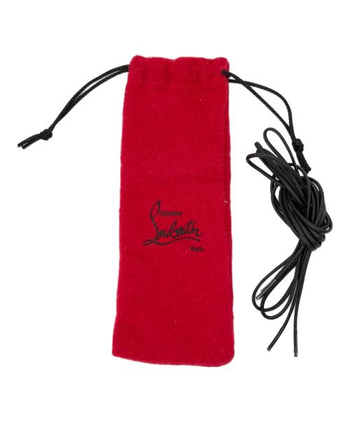 Christian Louboutin（クリスチャン・ルブタン）Christian Louboutin (クリスチャン・ルブタン) シューズ ブラック×アイボリー×ネイビー サイズ:40.5（25.5cm）の古着・服飾アイテム