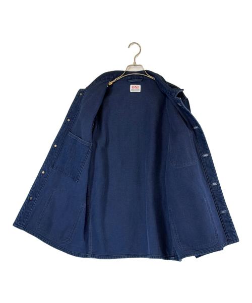 ONI DENIM（オニデニム）ONI DENIM (オニデニム) Coveralls 3 x 3 Indigo Twill/「カバーオールズ・スリー・バイ・スリー・インディゴ・ツイル インディゴ サイズ:SIZE 40（M)の古着・服飾アイテム
