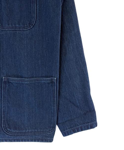 ONI DENIM（オニデニム）ONI DENIM (オニデニム) Coveralls 3 x 3 Indigo Twill/「カバーオールズ・スリー・バイ・スリー・インディゴ・ツイル インディゴ サイズ:SIZE 40（M)の古着・服飾アイテム