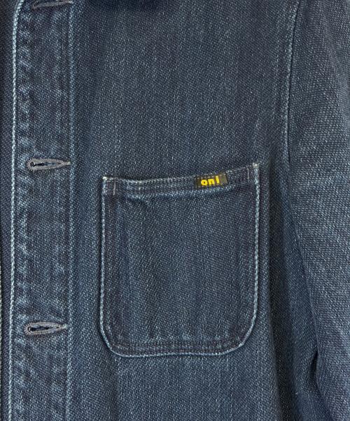 ONI DENIM（オニデニム）ONI DENIM (オニデニム) Coveralls 3 x 3 Indigo Twill/「カバーオールズ・スリー・バイ・スリー・インディゴ・ツイル インディゴ サイズ:SIZE 40（M)の古着・服飾アイテム