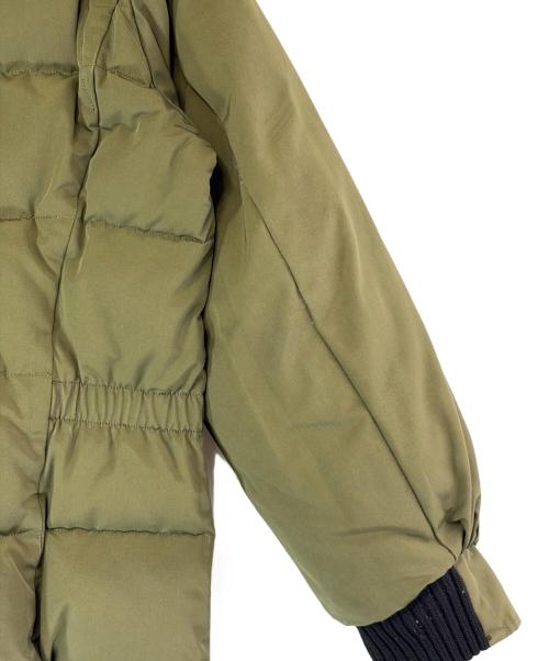 Alaska SlEEPING BAG（アラスカスリーピングバッグ）ALASKA SLEEPING BAG (アラスカスリーピングバッグ) ダウンジャケット ブラック×オリーブ サイズ:SIZE Sの古着・服飾アイテム