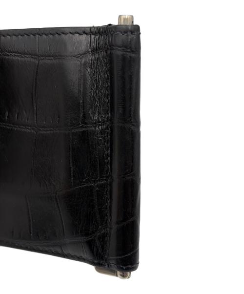 Saint Laurent Paris（サンローランパリ）Saint Laurent Paris (サンローランパリ) ビルクリップウォレット ブラックの古着・服飾アイテム