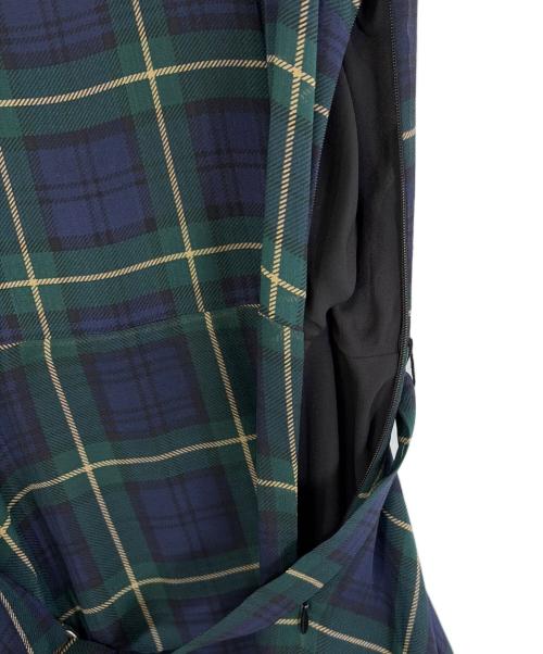 POLO RALPH LAUREN（ポロ・ラルフローレン）POLO RALPH LAUREN (ポロ・ラルフローレン) 半袖ワンピース グリーン×ネイビー サイズ:150cmの古着・服飾アイテム