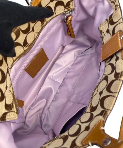 COACH（コーチ）COACH (コーチ) ハンドバッグ キャラメルの古着・服飾アイテム