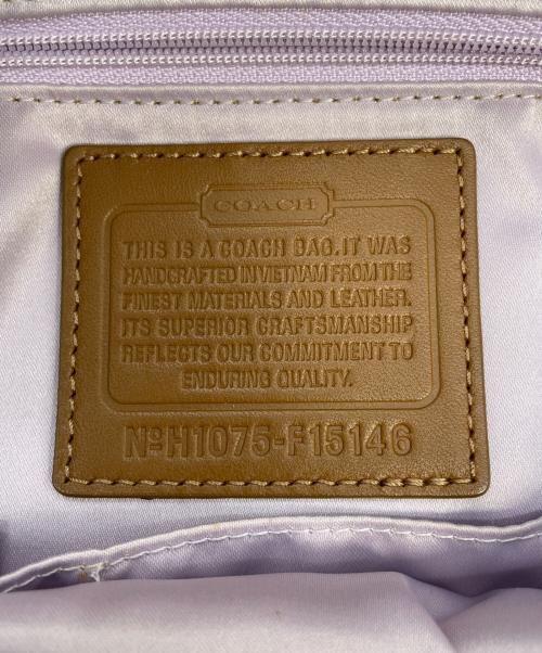 COACH（コーチ）COACH (コーチ) ハンドバッグ キャラメルの古着・服飾アイテム