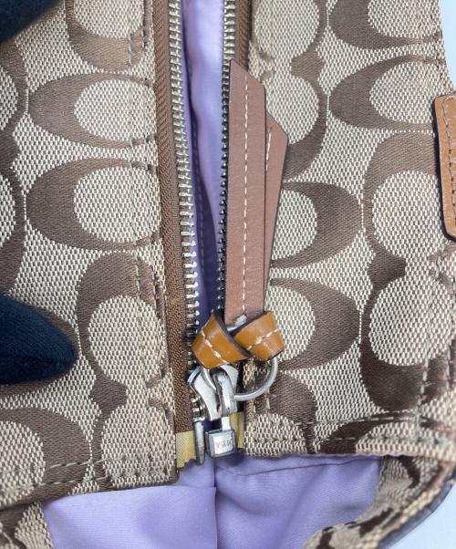 COACH（コーチ）COACH (コーチ) ハンドバッグ キャラメルの古着・服飾アイテム