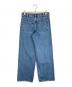 NEEDBY (ニードバイ) ワイドデニムパンツ インディゴ サイズ:SIZE 63.5cm (W25)：5000円