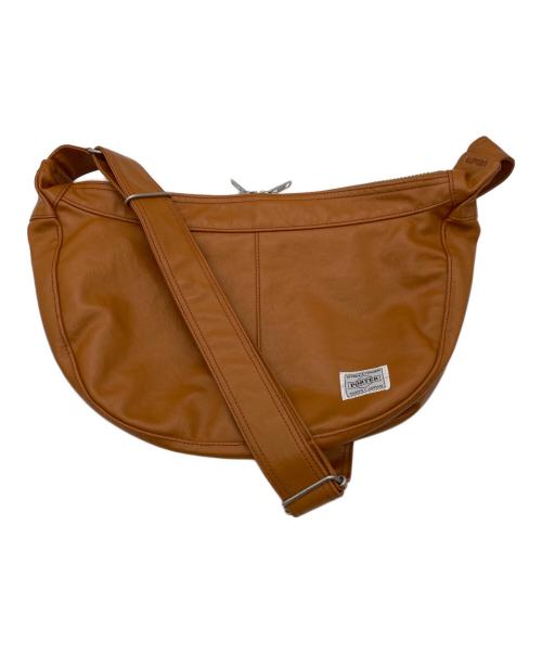PORTER（ポーター）PORTER (ポーター) FREE STYLE  SHOULDER BAG キャメルの古着・服飾アイテム