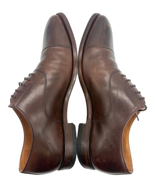 SCOTCH GRAIN（スコッチグレイン）SCOTCH GRAIN (スコッチグレイン) ストレートチップシューズ ブラウン サイズ:SIZE 27cmの古着・服飾アイテム