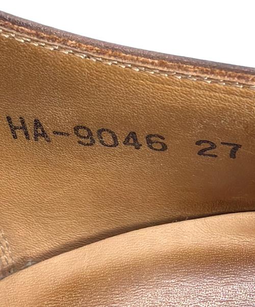 SCOTCH GRAIN（スコッチグレイン）SCOTCH GRAIN (スコッチグレイン) ストレートチップシューズ ブラウン サイズ:SIZE 27cmの古着・服飾アイテム