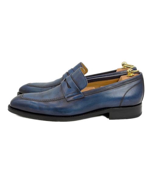 berwick（バーウィック）berwick (バーウィック) ローファー ブルー サイズ:SIZE 9（28cm）の古着・服飾アイテム
