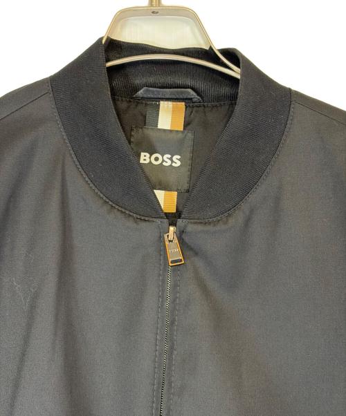 BOSS（ボス）BOSS (ボス) ブルゾン ブラック サイズ:UK50（L)の古着・服飾アイテム