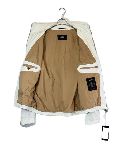 BOSS（ボス）BOSS (ボス) ジャケット ホワイト サイズ:UK52（XL)の古着・服飾アイテム