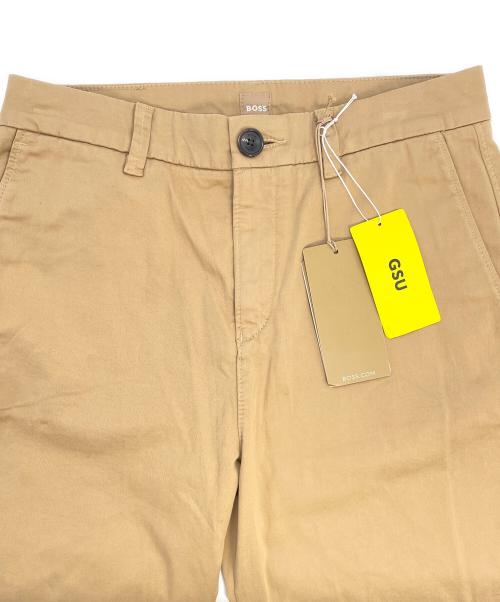 BOSS（ボス）BOSS (ボス) テーパードパンツ ブラウン サイズ:SIZE UK6 未使用品の古着・服飾アイテム