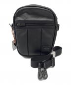 PORTERポーター）の古着「ALOOF  SHOULDER BAG(S)」｜ブラック