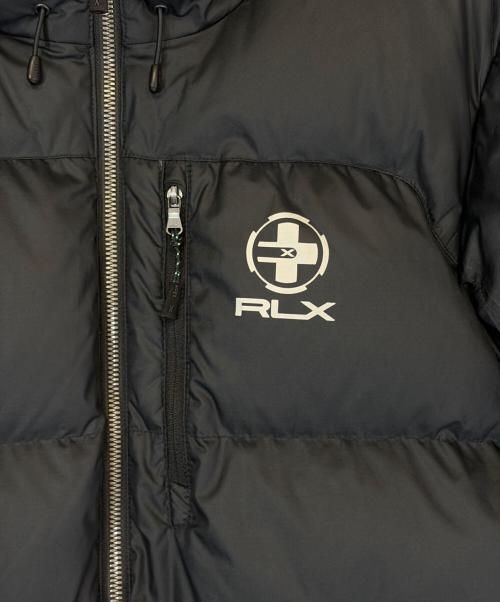 RLX RALPH LAUREN（アールエルエックスラルフローレン）RLX RALPH LAUREN (アールエルエックスラルフローレン) ダウンジャケット ブラック サイズ:SIZE 不明の古着・服飾アイテム